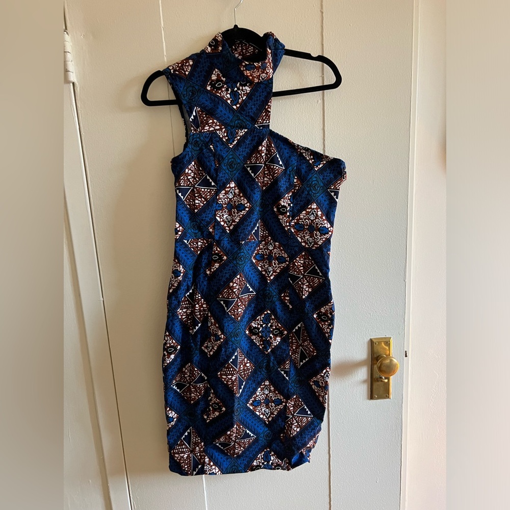 D’IYANU Amaka Women's Stretch Dress Size L